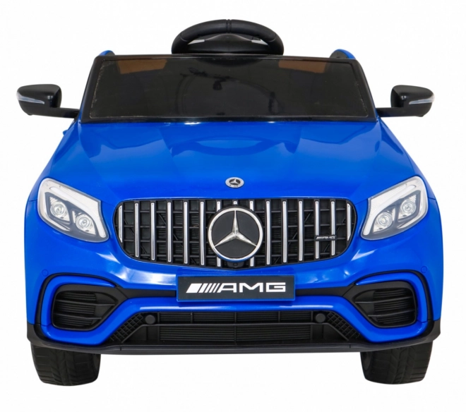 Mercedes Benz GLC63S gyerekeknek Kék + távirányító + 4x4 meghajtás + MP3 LED + EVA + lassú indulás