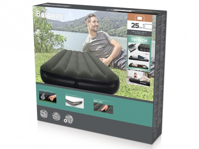 Bestway Tritech Air Mattress kényelmes egyszemélyes matrac