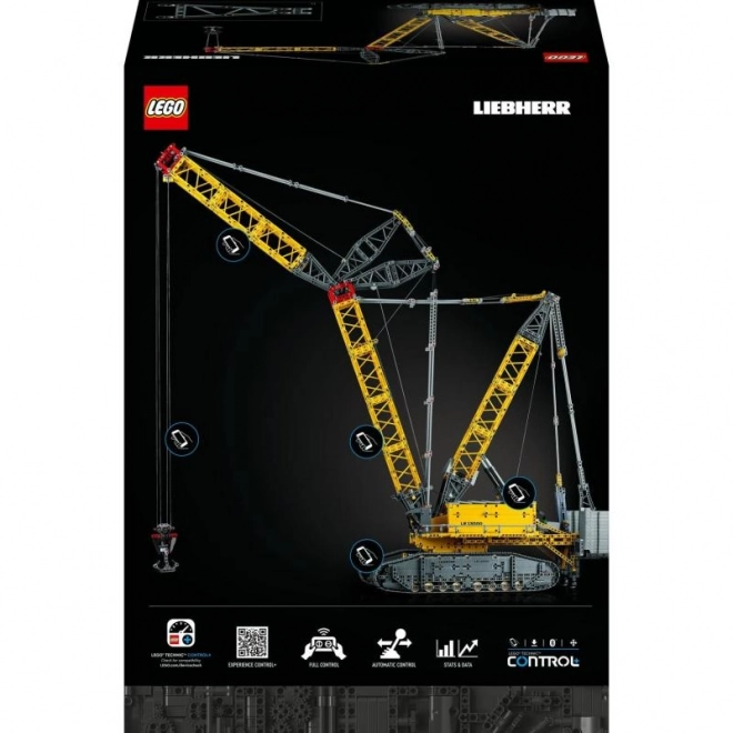 Liebherr LR 13000 lánctalpas daru Lego Technic készlet felnőtteknek