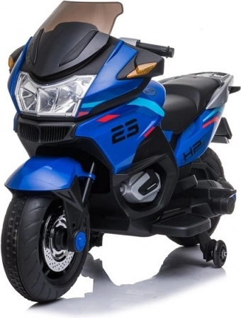 Gyermek akkumulátoros motorkerékpár Kék