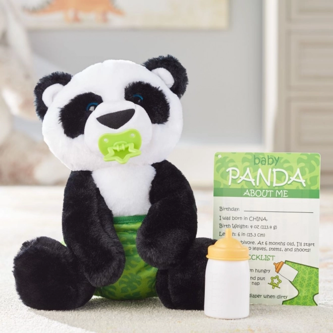 Panda plüssjáték gyerekeknek