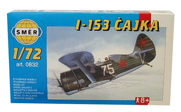 Polikarpov I-153 Csajka modell készlet 1:72