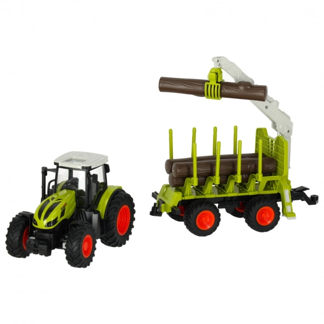RC traktor székkel
