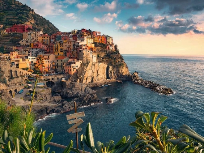 ravensburger puzzle - cinque terre kilátás 1500 darabos