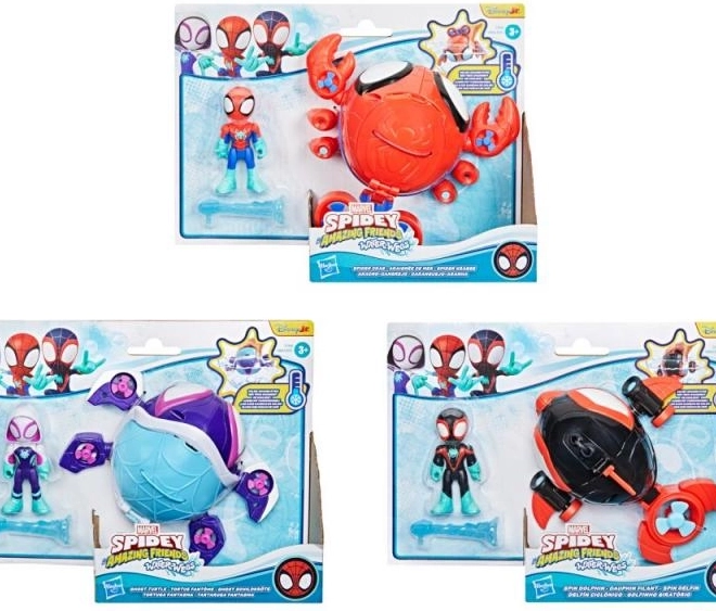 Hasbro Pókember figura és csodálatos jármű