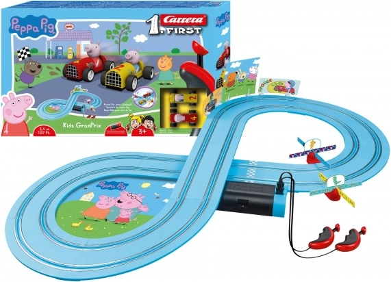 Carrera FIRST Peppa malac autóversenypálya 2,4 m