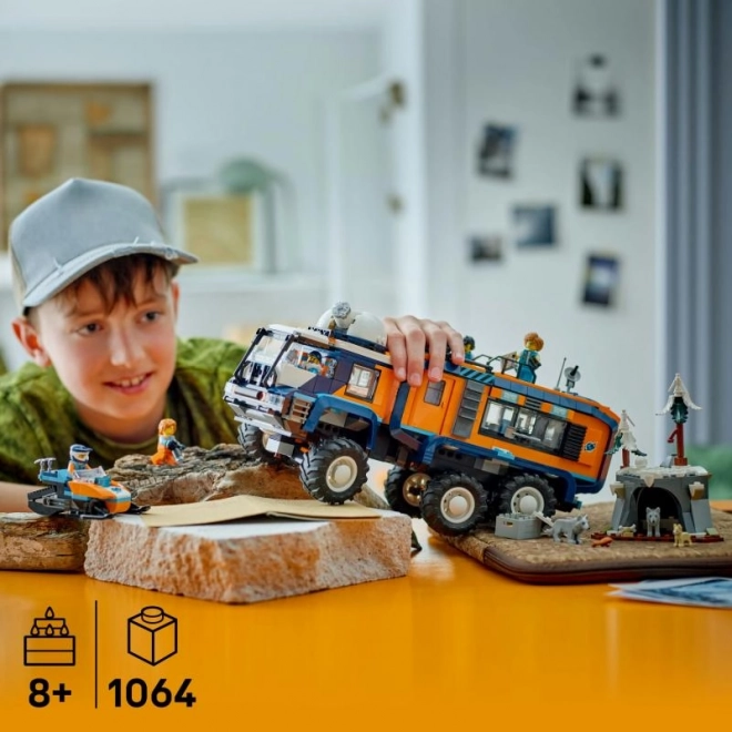 LEGO City Teherautó Laboratóriummal az Északi-sarki Felfedezőknek