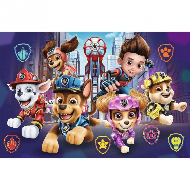 Paw Patrol új kihívás színező puzzle 24 darabos - TREFL