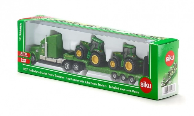 Siku farmer kamion pótkocsival és két traktorral