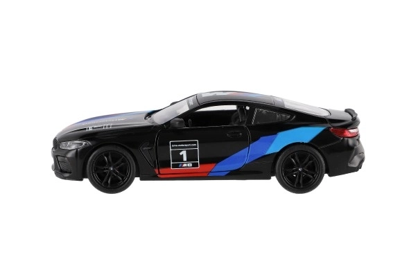 Kinsmart bmw m8 competition coupé autó modell