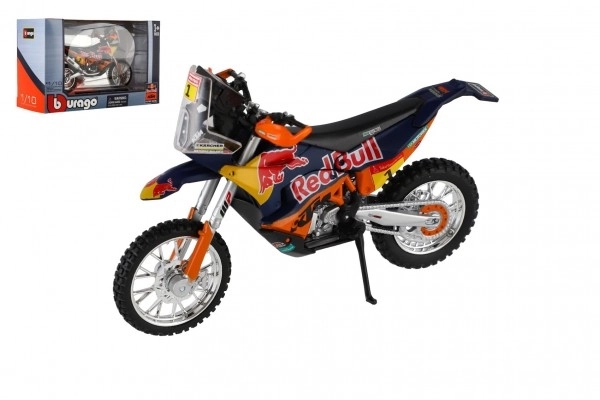 Bburago Red Bull KTM Rally Dakar motor 1:18 méretarány