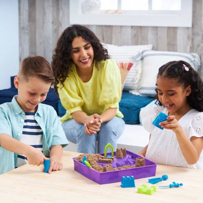 Kinetic Sand strand építkezés készlet