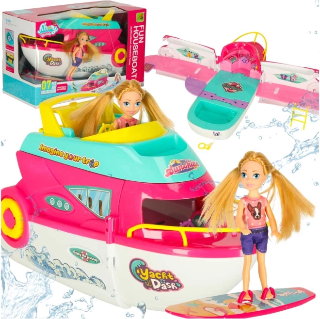 Yacht Dash babahajó kiegészítőkkel