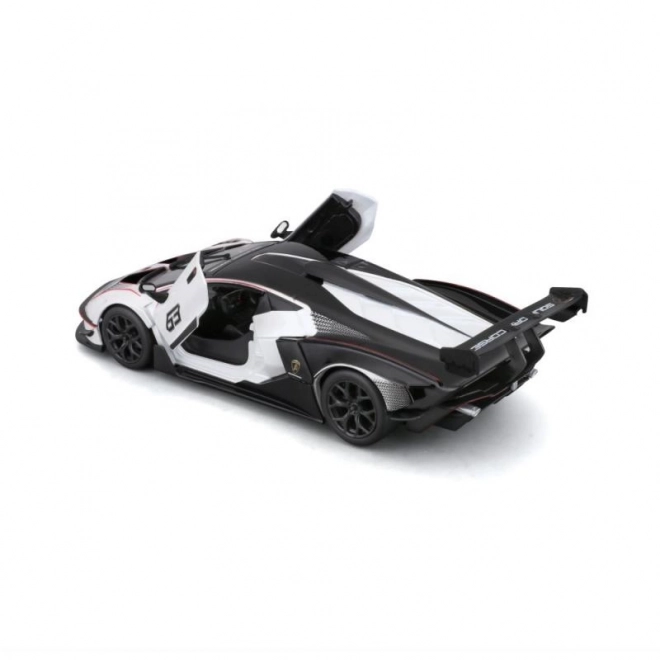 Verseny LAMBORGHINI Essenza SCV12 fehér modellautó 1:24