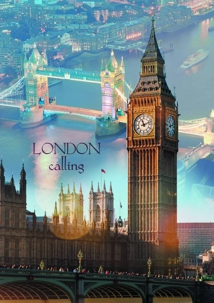 Londoni hajnalpír puzzle 1000 darabos