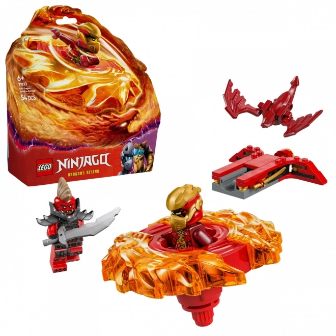 Smoczi Spinjitzu Kai pörgettyű Lego Ninjago készlet