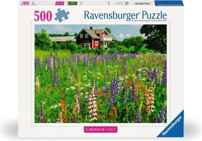 Ravensburger skandináv farmapuzzle 500 darabos