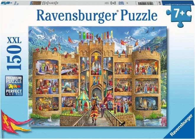 Bepillantás a Lovagvárba XXL Puzzle