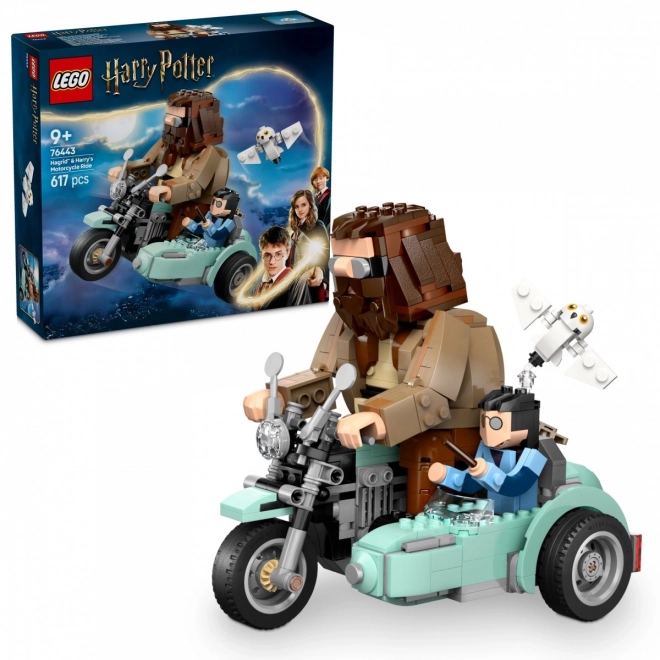 Lego Harry Potter Hagrid és Harry motoros kalandja