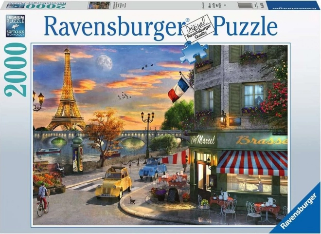 Ravensburger puzzle Naplemente Párizsban