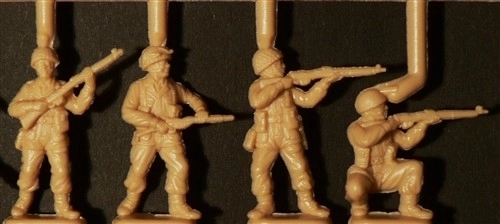 brit paratroopers figura szett