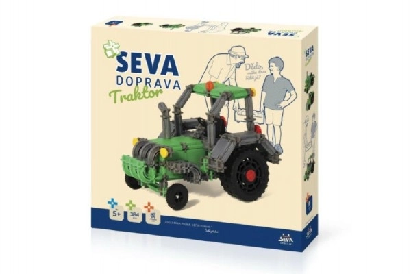 Seva közlekedés - traktor építőkészlet