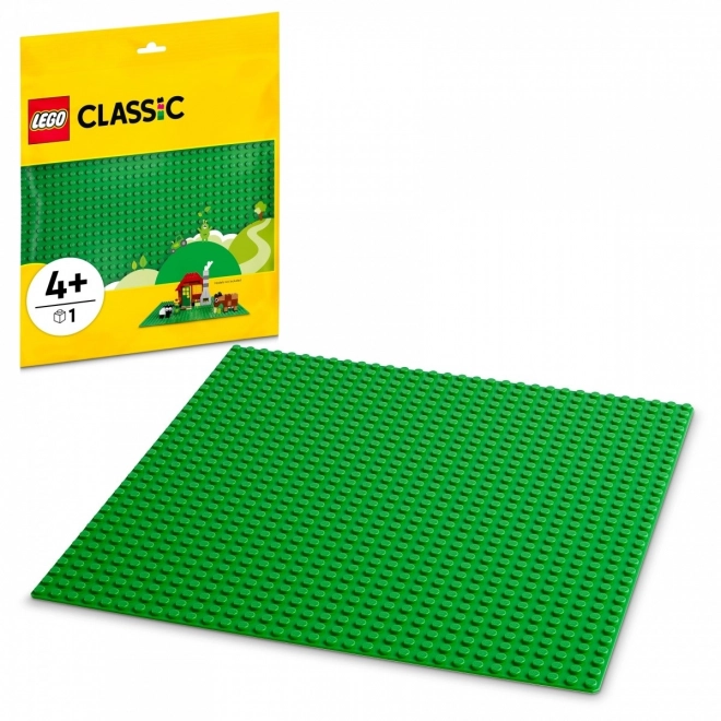 Zöld építőalaplap LEGO® Classic