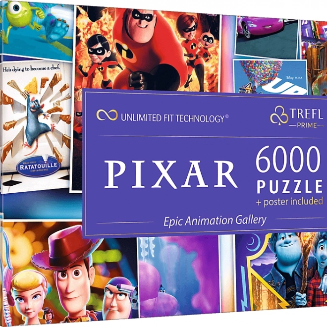 TREFL Puzzle Disney Pixar Epikus Galéria 6000 db