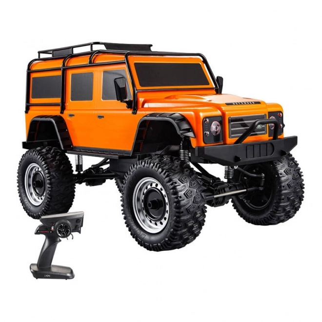 távirányítós Land Rover Defender 1:8 Double Eagle narancssárga