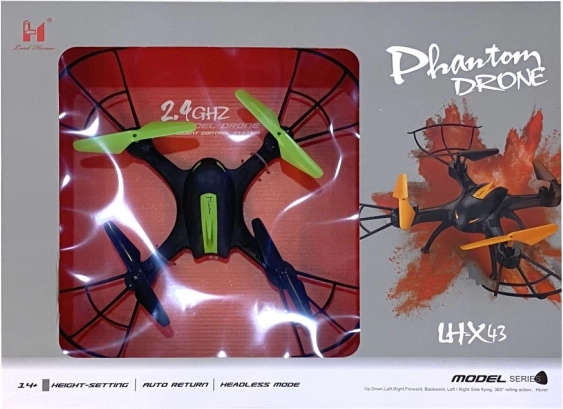 Egyszerű irányítás 2,4 GHz-en és headless üzemmód