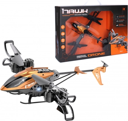 RC helikopter behajtható szárnyakkal 2,4 GHz 26 cm