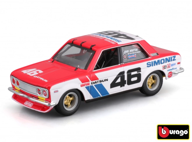 Bburago Racing BRE Datsun 510 fém autómodell