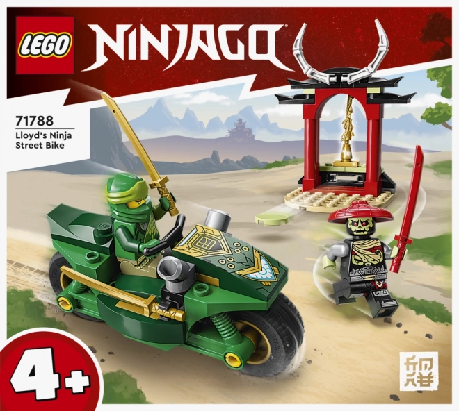 Lego Ninjago Lloyd nindzsa motorkerékpár