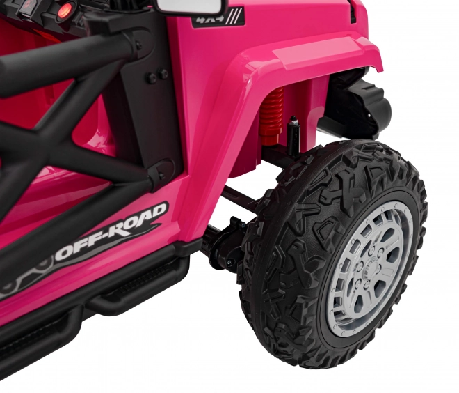 Off Road rózsaszín gyermek elektromos autó