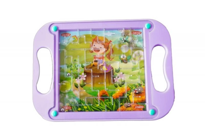 Lila puzzle szöveggel