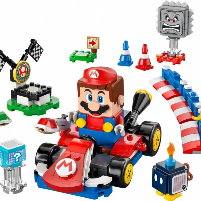 LEGO Super Mario Mario Kart - Interaktív figura és Standard Kart