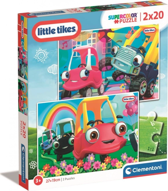 Clementoni puzzle Little Tikes 2x20 darabos szett