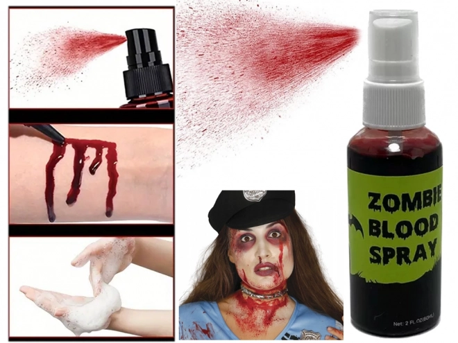 Halloween művérspray eltávolítható smink 60ml