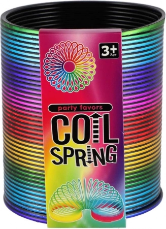 Színes műanyag spirál 8,5 cm