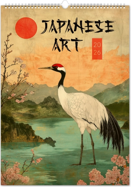 Fali naptár Vintage poszterek – Japán művészet 2026
