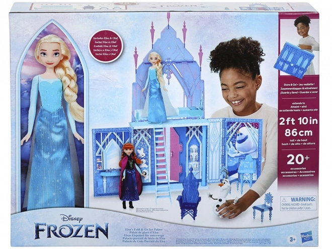 Elsa varázslatos jégpalotája a Frozen témával