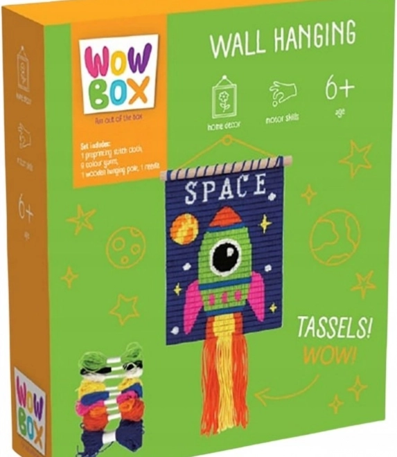 Makramé szett Rakéta WOW BOX