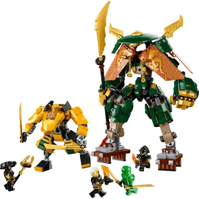 Lego NINJAGO Lloyd és Arin ninja mecha csapata