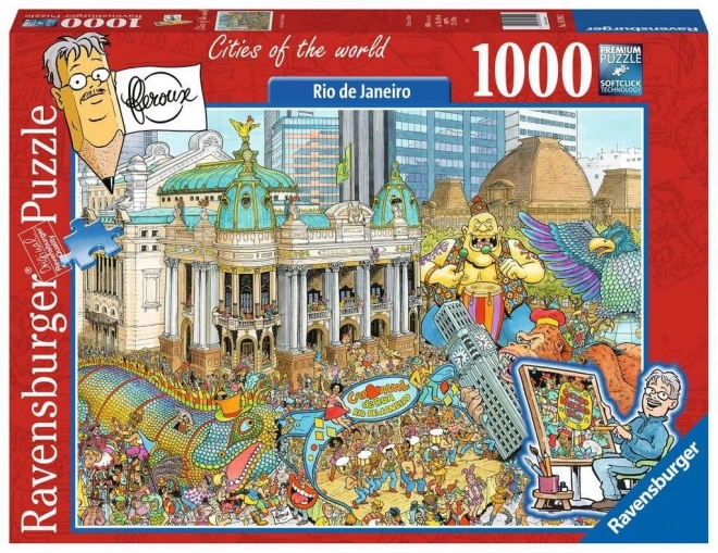 Ravensburger puzzle Rio de Janeiro 1000 darab