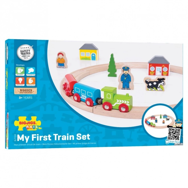 Bigjigs Rail első vonatpálya 19 részes