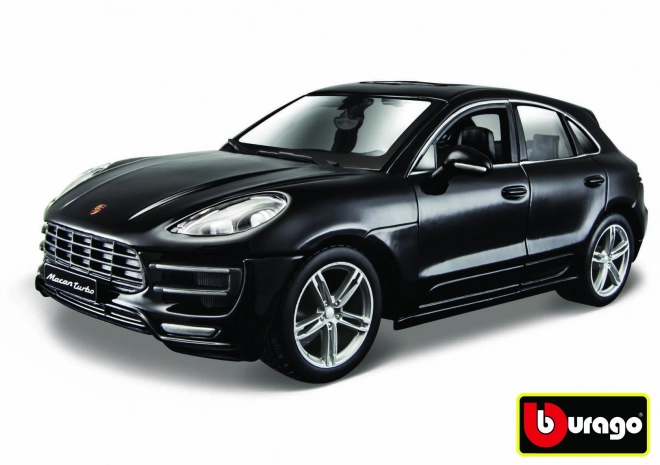 Porsche Macan fekete modell 1:24 Bburago