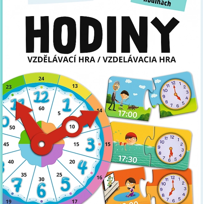 Trefl Oktatójáték Kis Felfedező: Órák