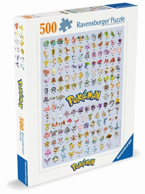 Ravensburger pokémon puzzle - 500 darabos