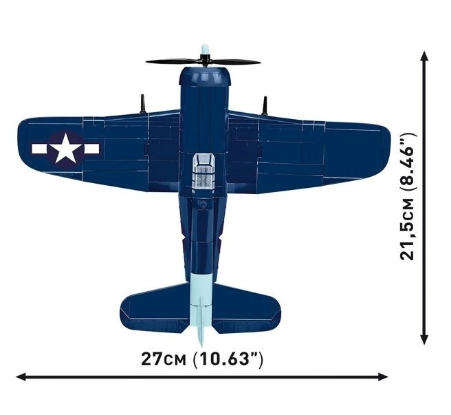 F6F Hellcat Grumman építőkészlet 235 darabos