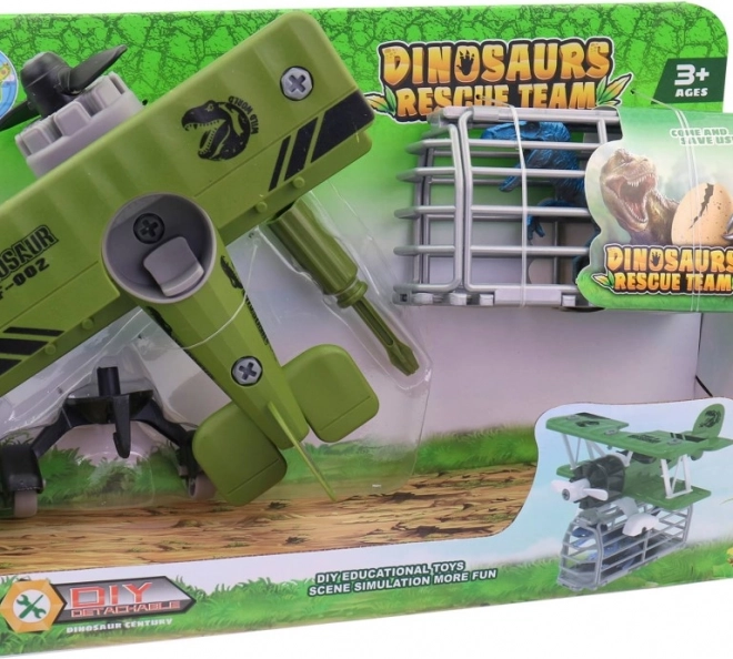 Csavarozható repülő dinoszaurusszal